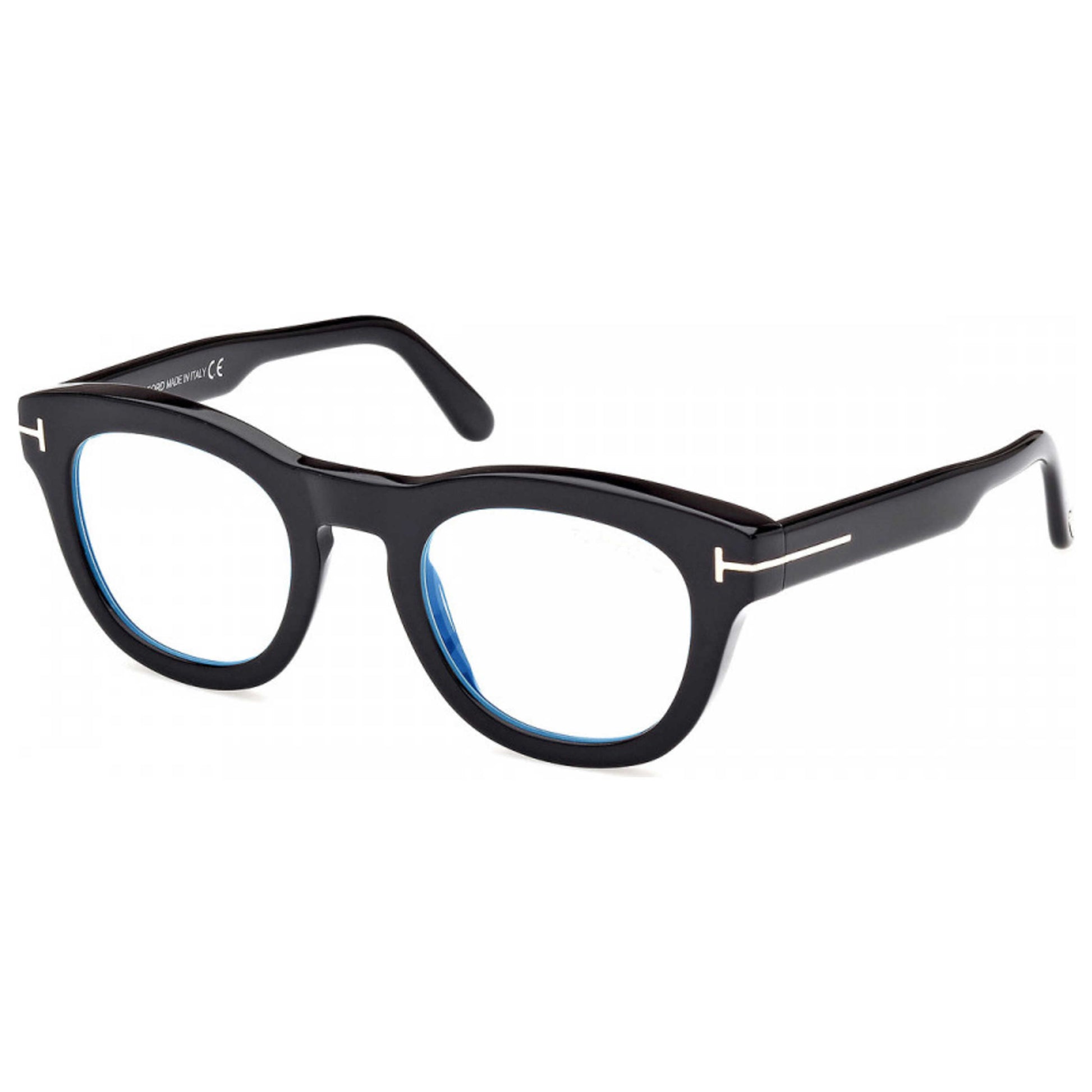 Front view of Tom Ford T-Logo Unisex Opticals FT5873-B-001-49