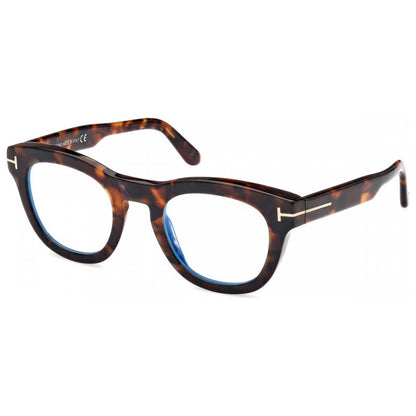 Front view of Tom Ford T-Logo Unisex Opticals FT5873-B-052-49