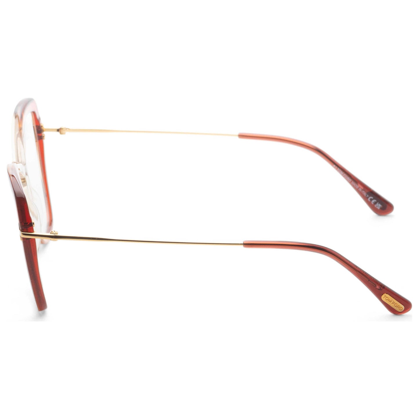 Left view of Tom Ford T-Logo Women's Opticals FT5882-B-044-55