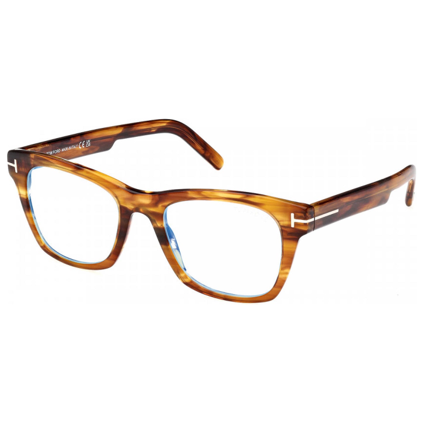 Front view of Tom Ford T-Logo Men's Opticals FT5886-B-047-52
