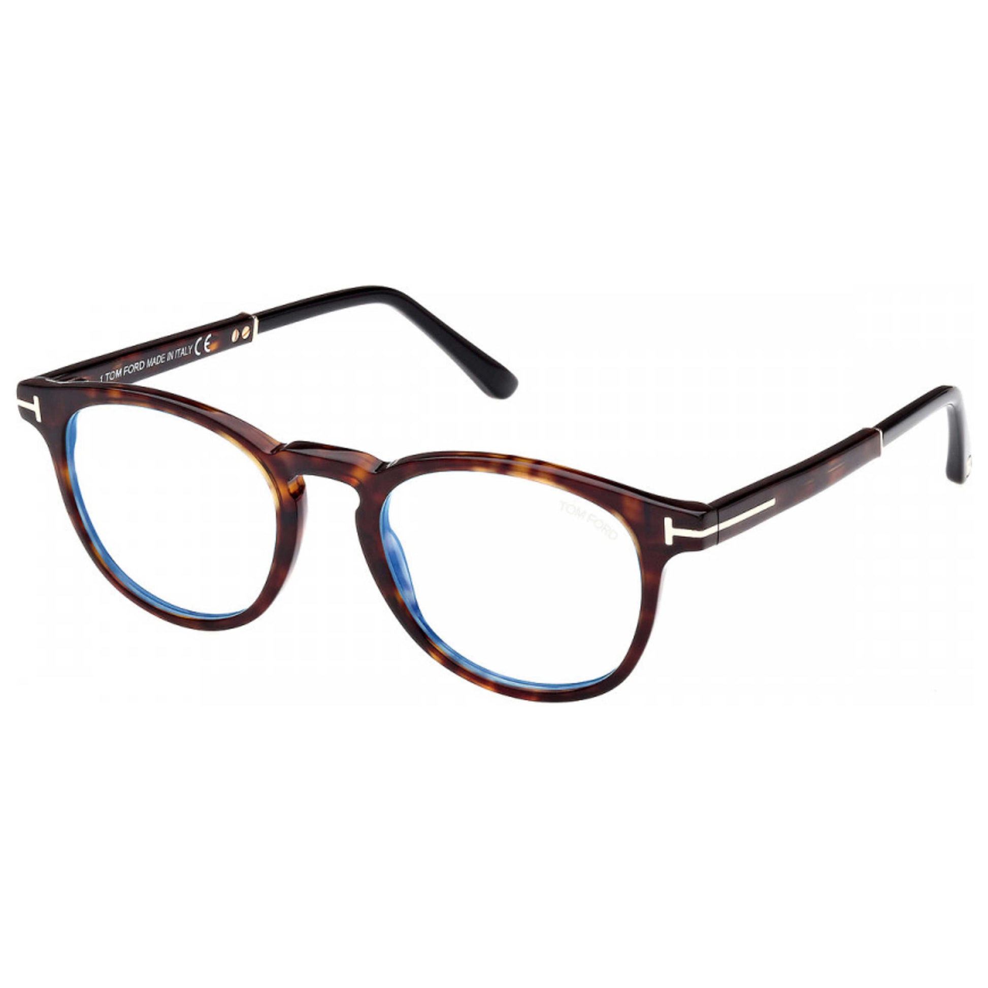 Front view of Tom Ford T-Logo Unisex Opticals FT5891-B-056-49