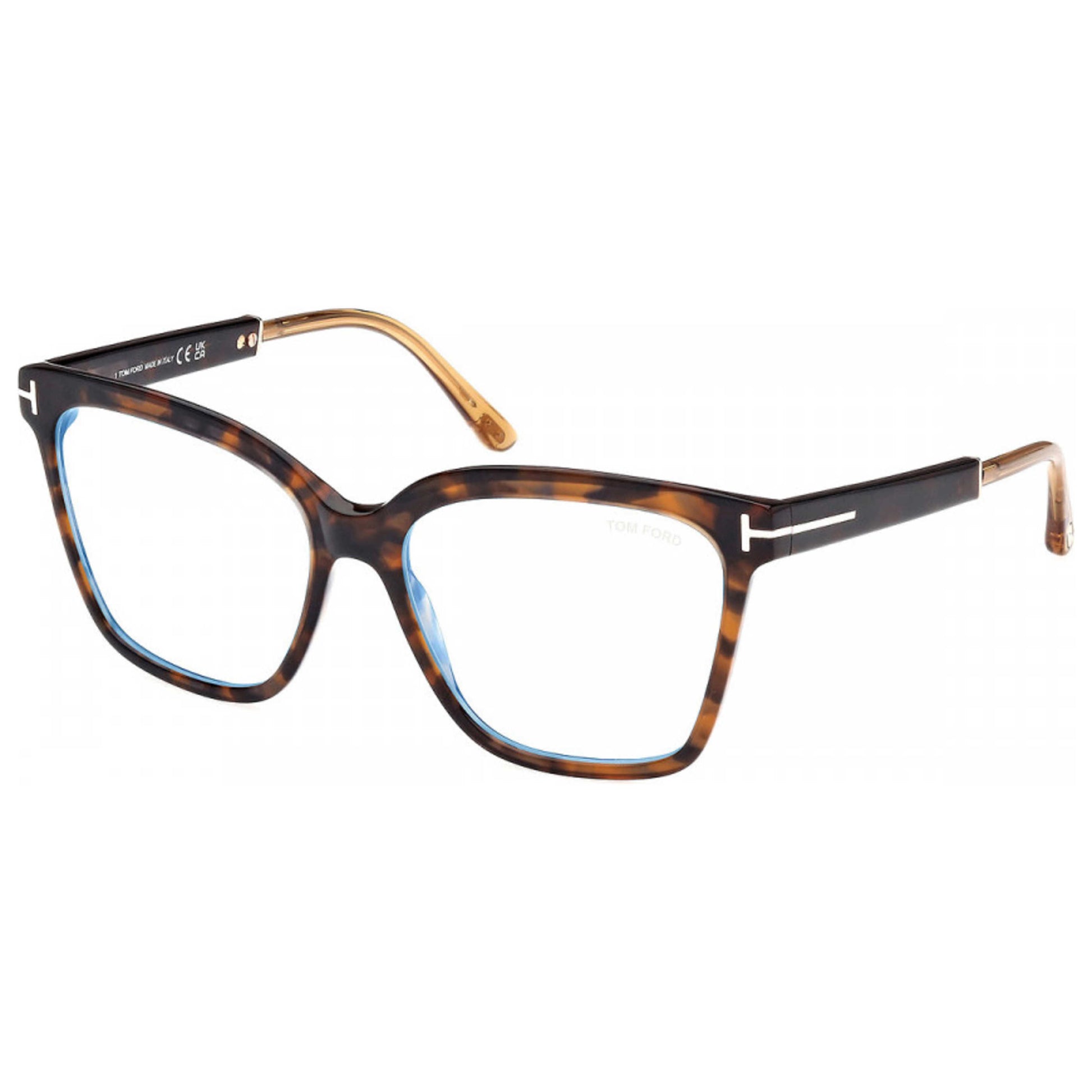Front view of Tom Ford T-Logo Women's Opticals FT5892-B-052-56