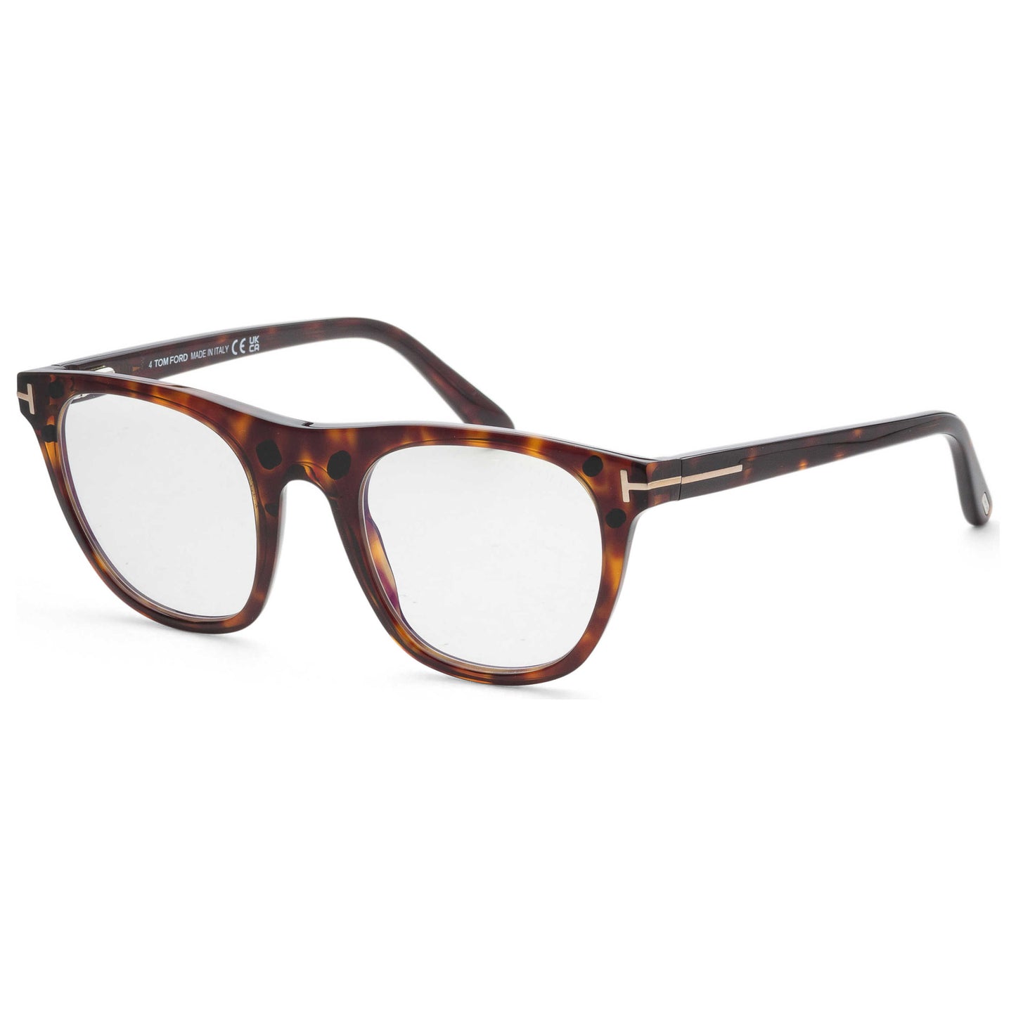 Front view of Tom Ford T-Logo Men's Opticals FT5895-B-052-51