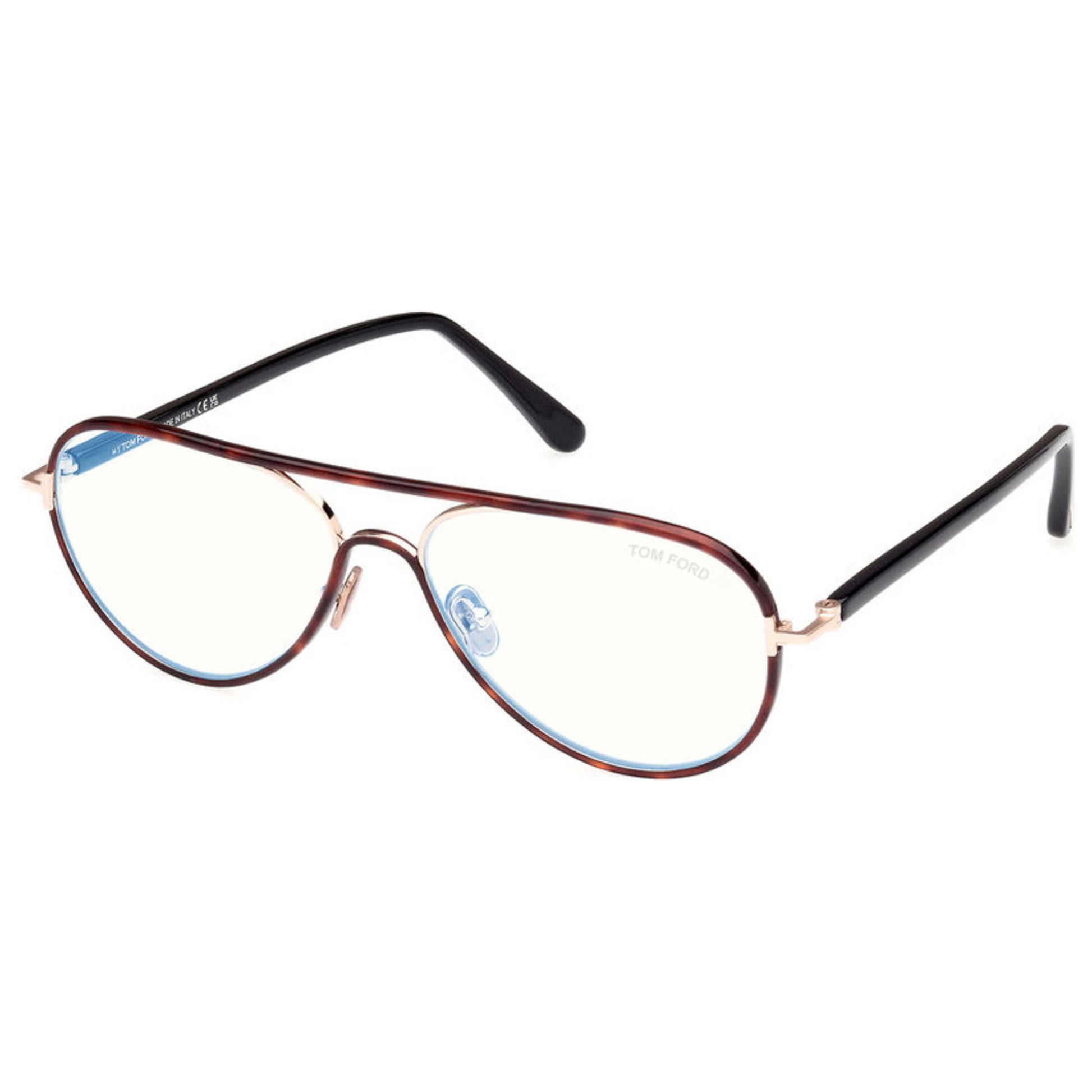 Front view of Tom Ford T-Logo Men's Opticals FT5897-B-53-57