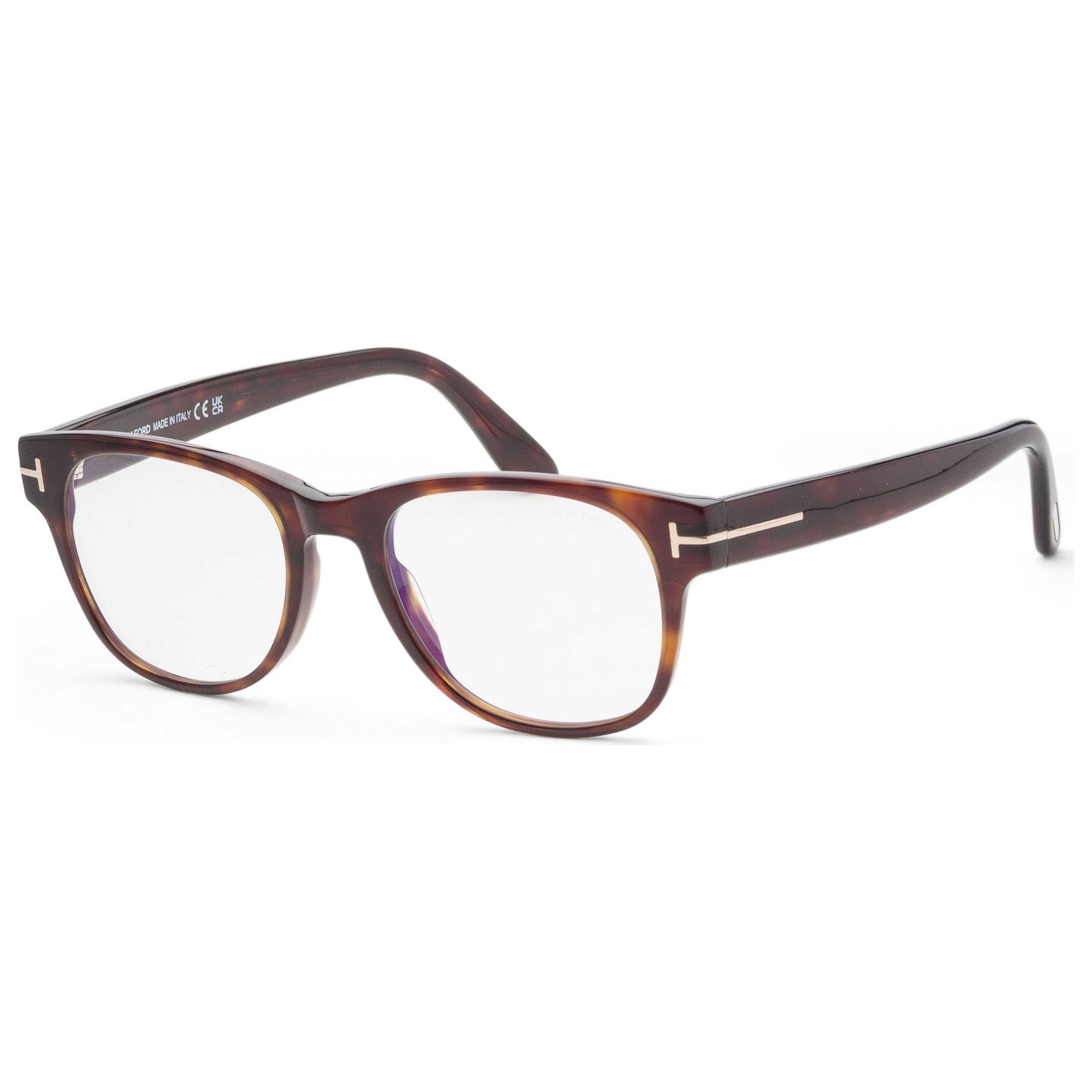 Front view of Tom Ford T-Logo Men's Opticals FT5898-B-52-52