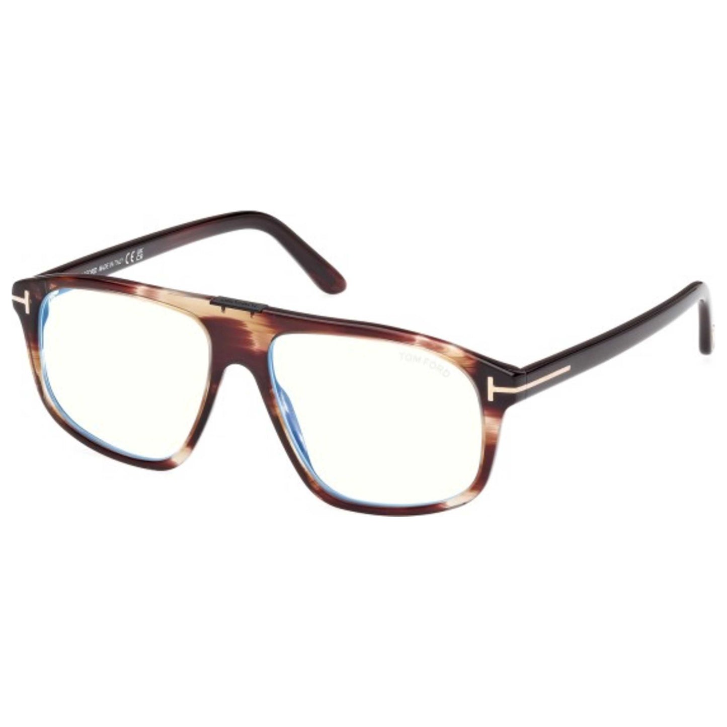 Front view of Tom Ford T-Logo Men's Opticals FT5902-B-52-54