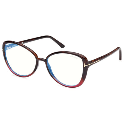 Front view of Tom Ford T-Logo Women's Opticals FT5907-B-55-55