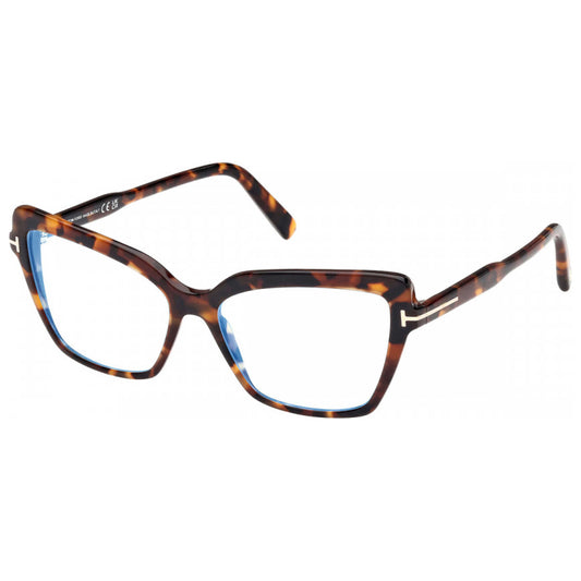 Front view of Tom Ford T-Logo Women's Opticals FT5948-B-052-55