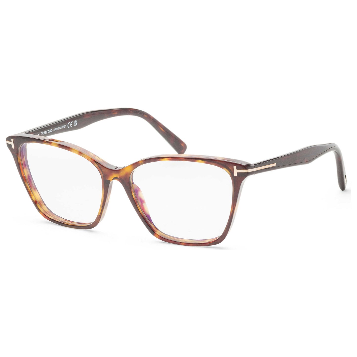 Front view of Tom Ford T-Logo Women's Opticals FT5949-B-052-56