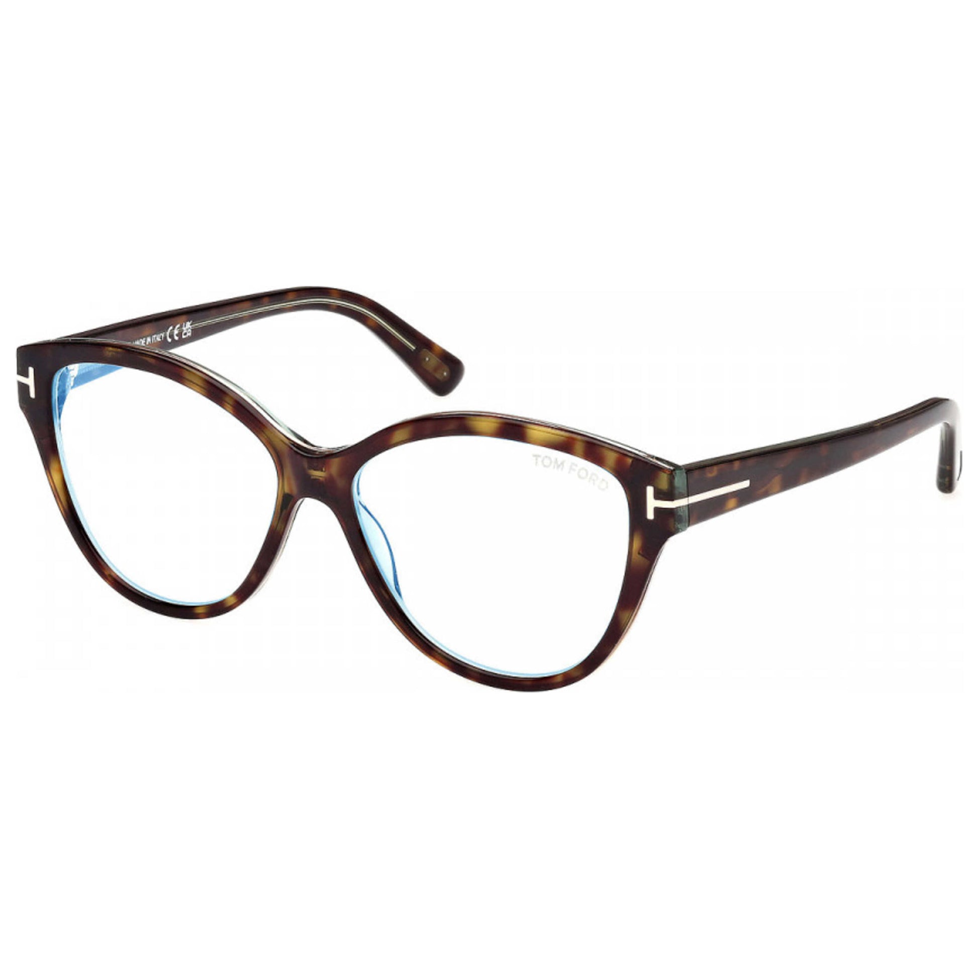 Front view of Tom Ford T-Logo Women's Opticals FT5954-B-055-54