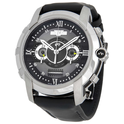Front view of DeWitt Glorious Knight Men's Automatic Watch FTV-CHR-001-RFB