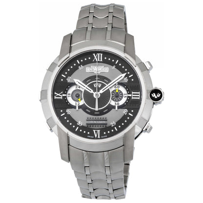 Front view of DeWitt Glorious Knight Men's Automatic Watch FTV-CHR-001-S
