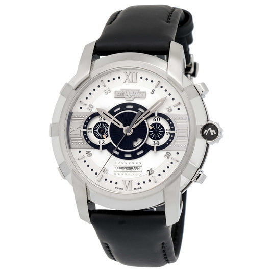 Front view of DeWitt Glorious Knight Men's Automatic Watch FTV-CHR-002-RFB