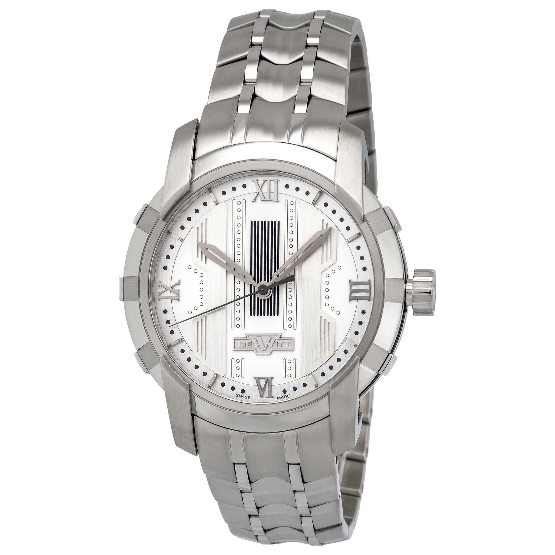 Front view of DeWitt Glorious Knight Men's Automatic Watch FTV-HMS-002-S