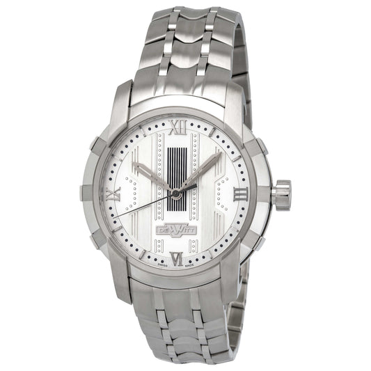 Front view of DeWitt Glorious Knight Men's Automatic Watch FTV-HMS-002-S