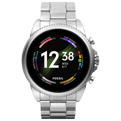 Front view of Fossil Gen 6 Men's Quartz Smartwatch FTW4060