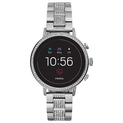 Front view of Fossil Gen 4 Venture Men's Rechargeable Battery Watch FTW6013