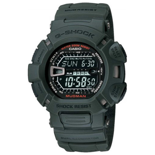 Front view of Casio Men's Quartz Watch G9000-3V