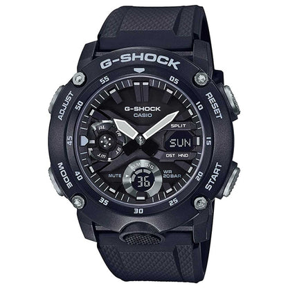 Front view of Casio G-Shock Men's Quartz Watch GA-2000S-1ADR