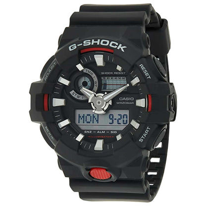 Front view of Casio G-Shock Men's Quartz Watch GA-700-1ADR