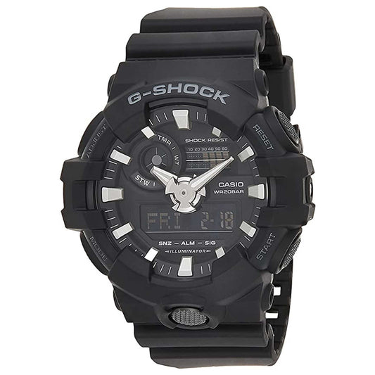 Front view of Casio G-Shock Men's Quartz Watch GA-700-1BDR