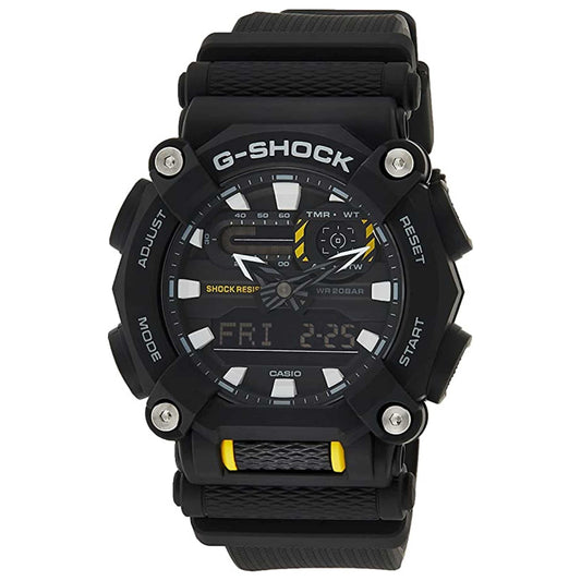 Front view of Casio G-Shock Men's Quartz Watch GA-900-1ADR