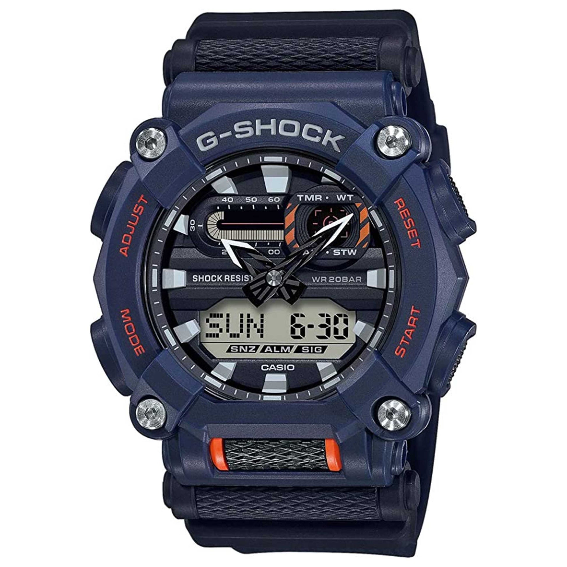 Front view of Casio G-Shock Men's Quartz Watch GA-900-2ADR