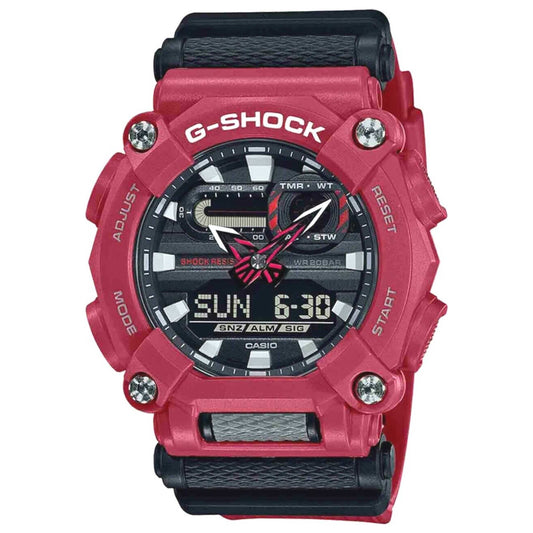 Front view of Casio G-Shock Men's Quartz Watch GA-900-4ADR
