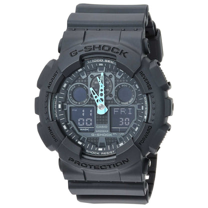 Front view of Casio G-Shock Men's Quartz Watch GA100C-8A