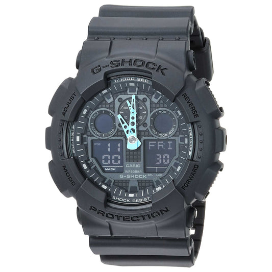 Front view of Casio G-Shock Men's Quartz Watch GA100C-8A