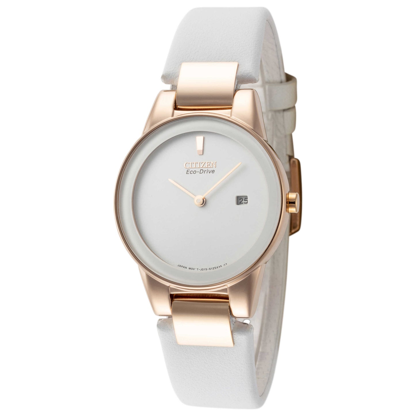 Front view of Citizen Axiom Women's Solar Watch GA1053-01A