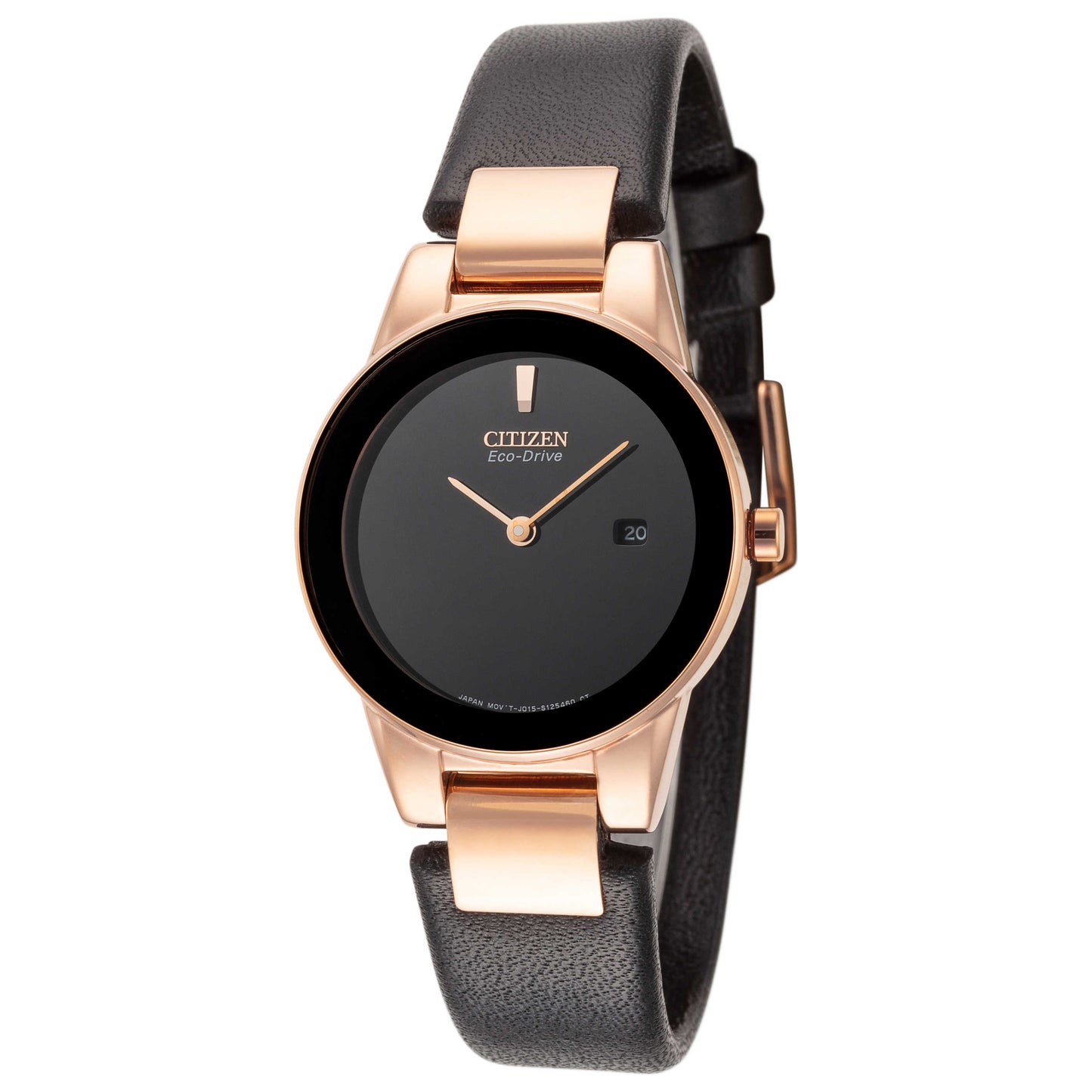 Front view of Citizen Axiom Women's Solar Watch GA1058-16E