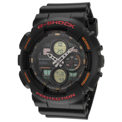 Front view of Casio G-Shock Men's Quartz Watch GA140-1A4