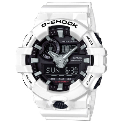 Front view of Casio G-Shock Men's Quartz Watch GA700-7A