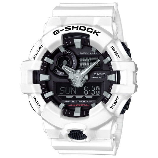 Front view of Casio G-Shock Men's Quartz Watch GA700-7A