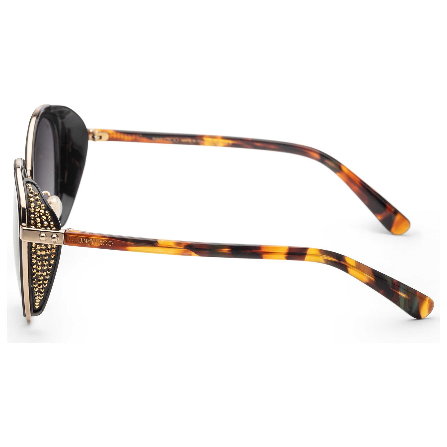 Left view of Jimmy Choo Gabby Women's Sunglasses GABBYFS-02M2-FQ