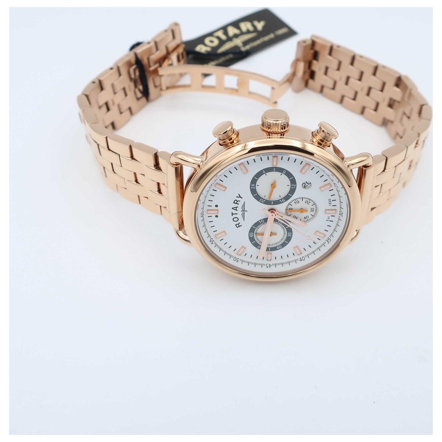 Rotary Chronograph Men's Quartz Watch GB00481-01-SD - Image #8