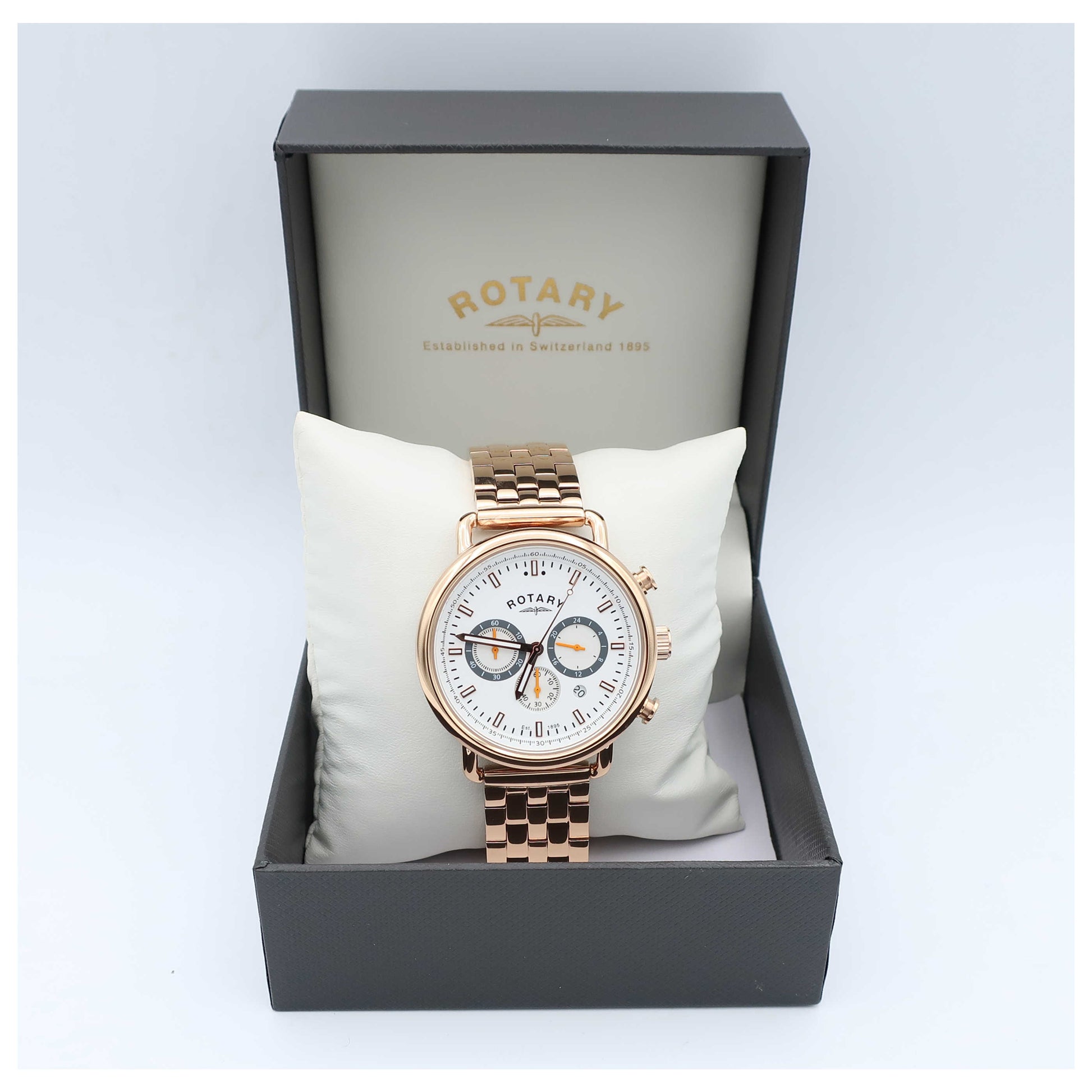 Rotary Chronograph Men's Quartz Watch GB00481-01-SD - Image #6