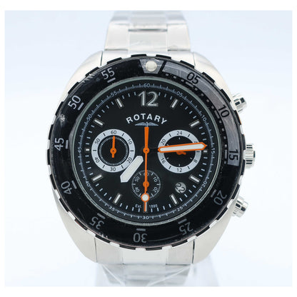 Front view of Rotary Chronograph Men's Quartz Watch GB00499-04-SD