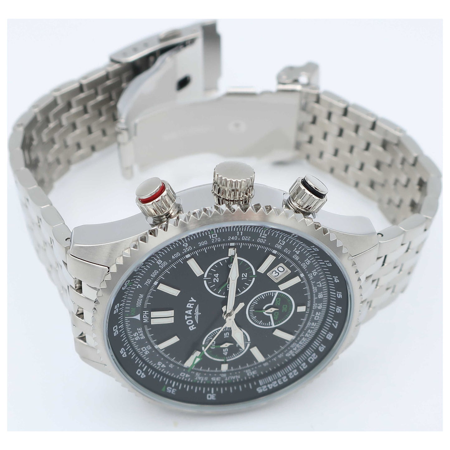 Rotary Chronograph Men's Quartz Watch GB00699-10-SD - Image #8