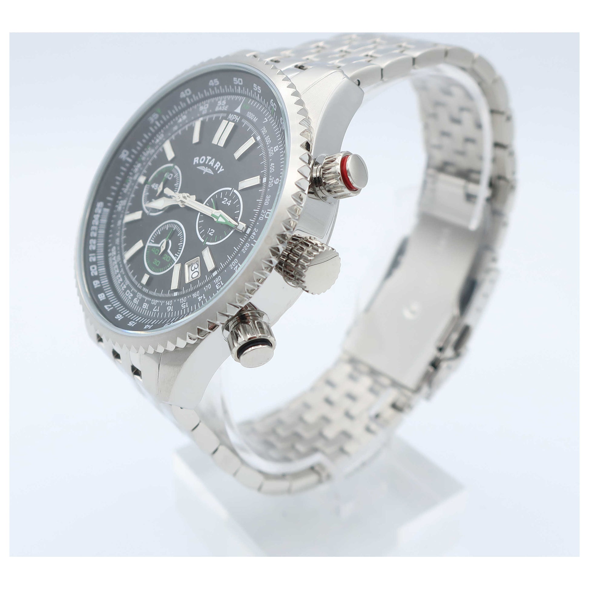 Rotary Chronograph Men's Quartz Watch GB00699-10-SD - Image #4