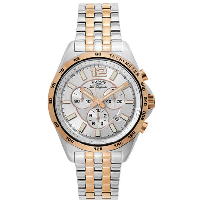 Front view of Rotary Les Originales Men's Swiss Quartz (Battery-Powered) Watch GB90072-06
