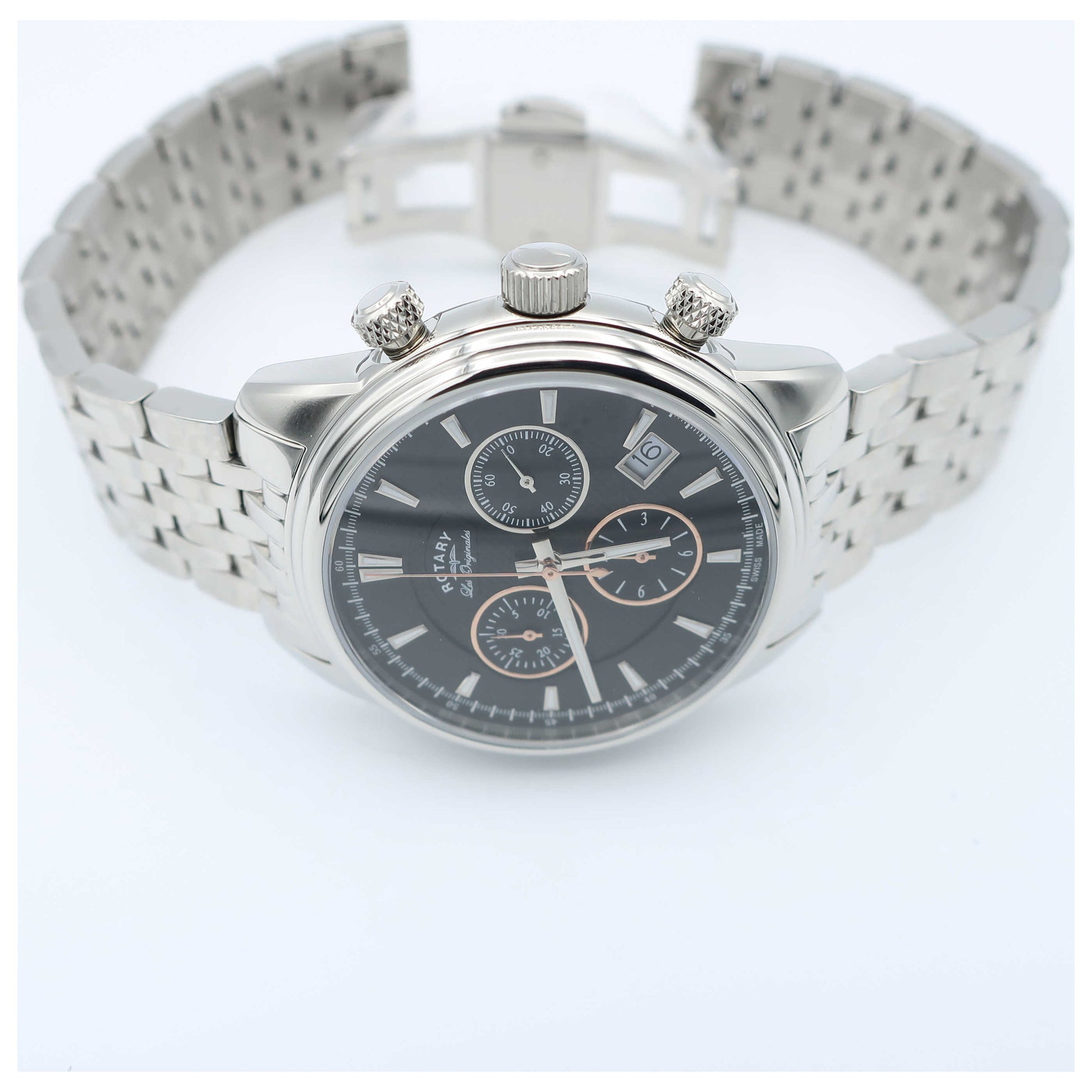 Rotary Les Originales Men's Swiss Quartz (Battery-Powered) Watch GB90125-04-SD - Image #8