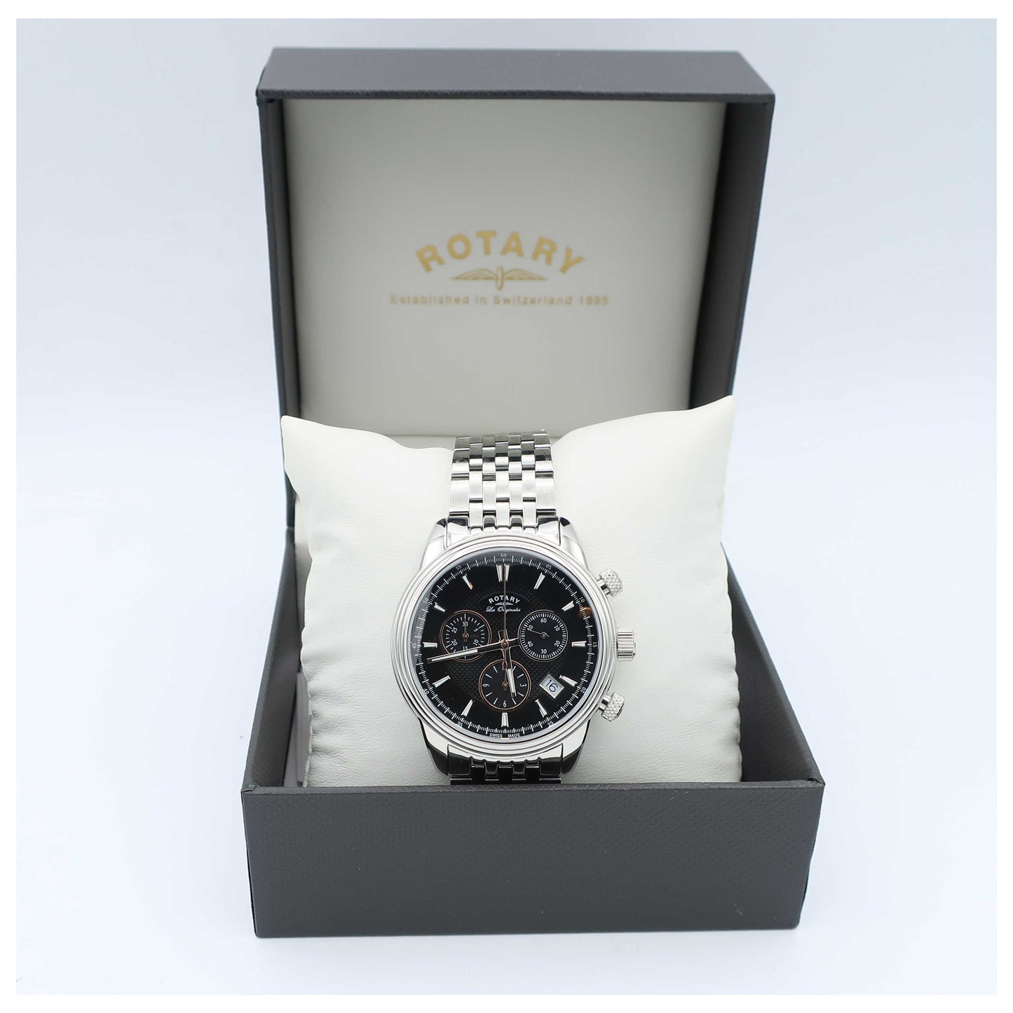 Rotary Les Originales Men's Swiss Quartz (Battery-Powered) Watch GB90125-04-SD - Image #6