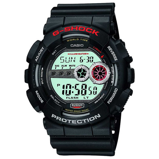 Front view of Casio G-Shock Men's Quartz Watch GD-100-1ADR