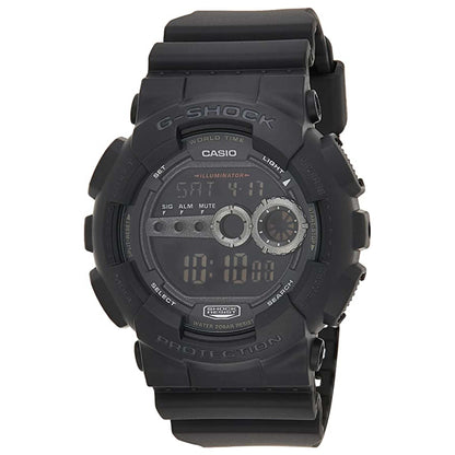 Front view of Casio G-Shock Men's Quartz Watch GD-100-1BDR