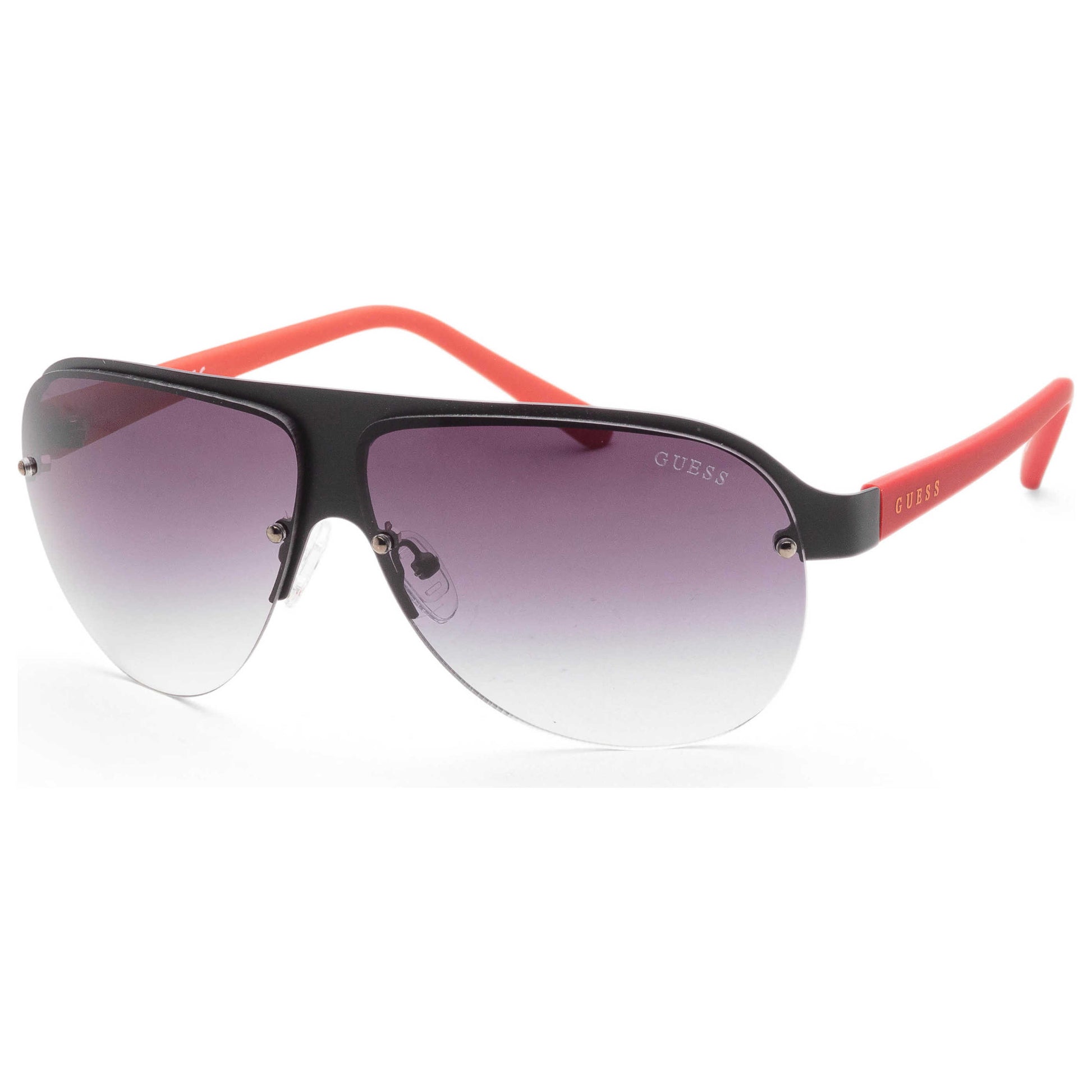 Front view of Guess Factory Men's Sunglasses GF0148-02B-64