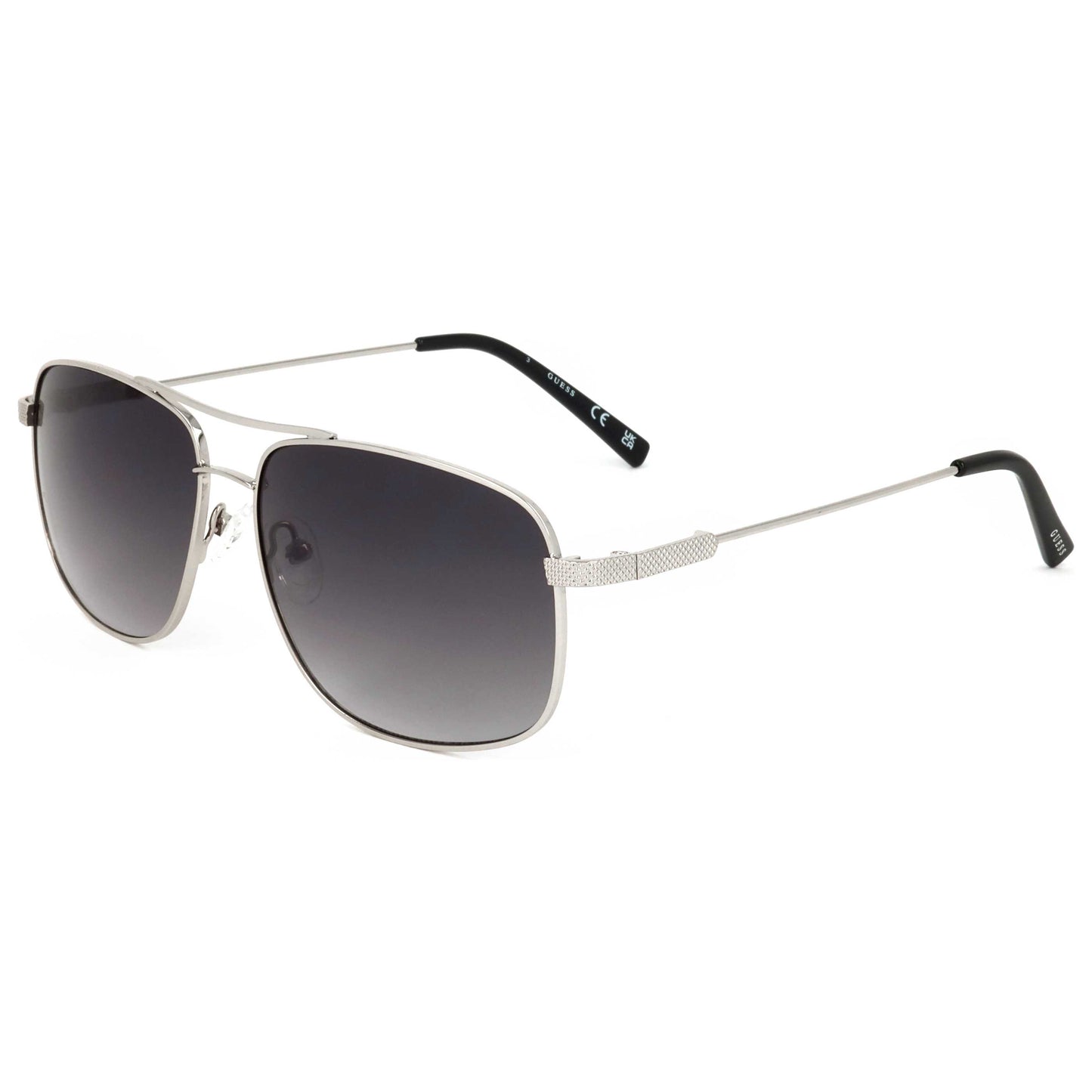 Front view of Guess Factory Men's Sunglasses GF0205-10B-59