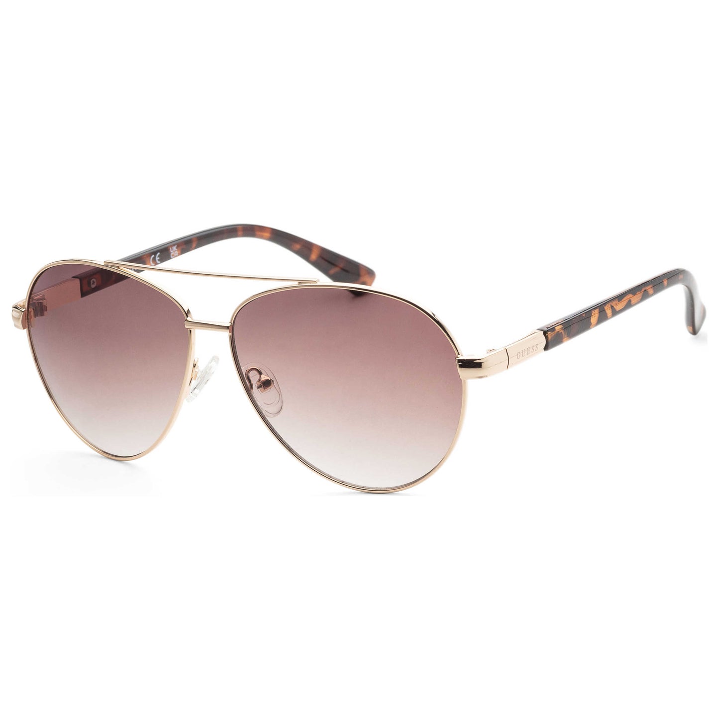 Front view of Guess Factory Men's Sunglasses GF0221-32F