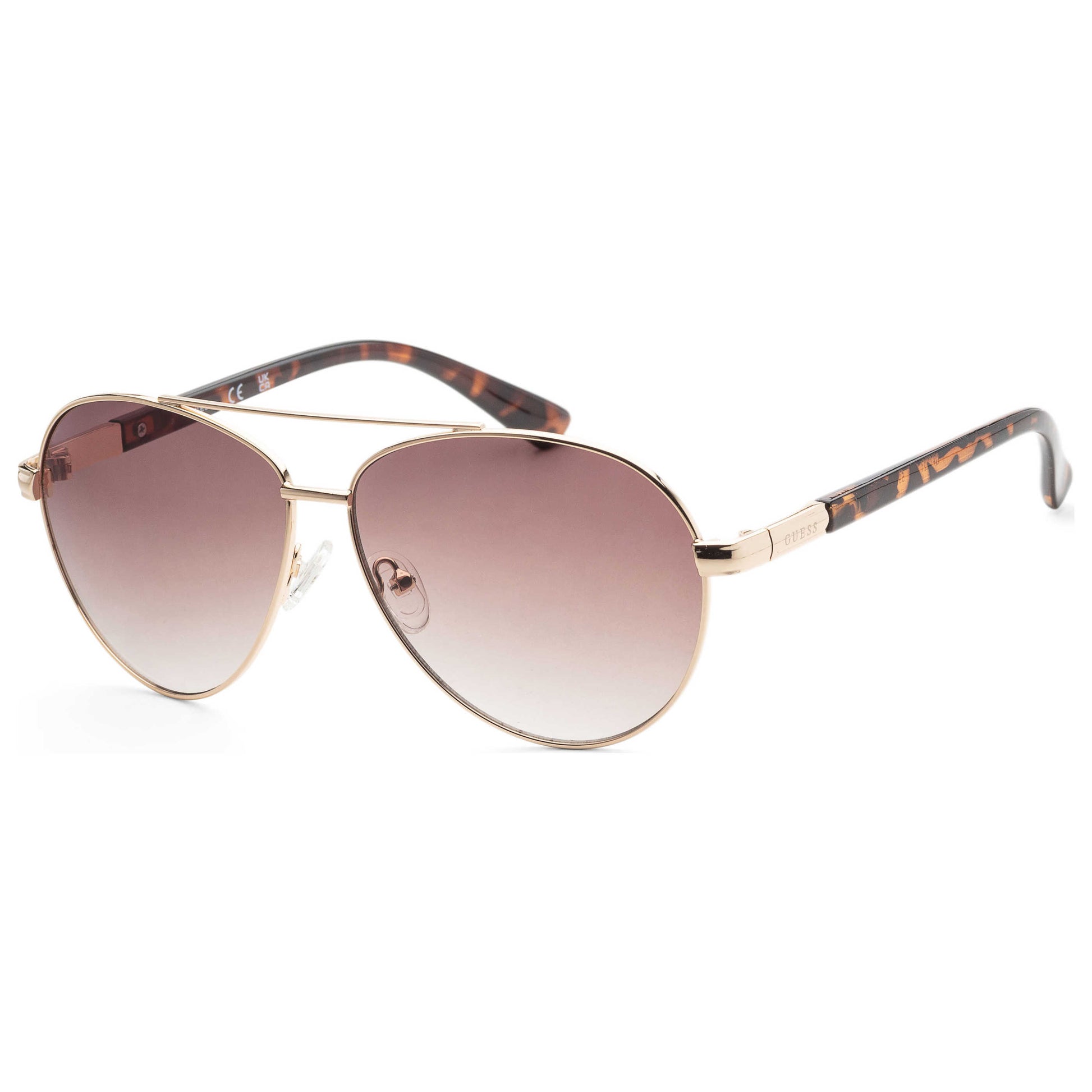 Front view of Guess Factory Men's Sunglasses GF0221-32F